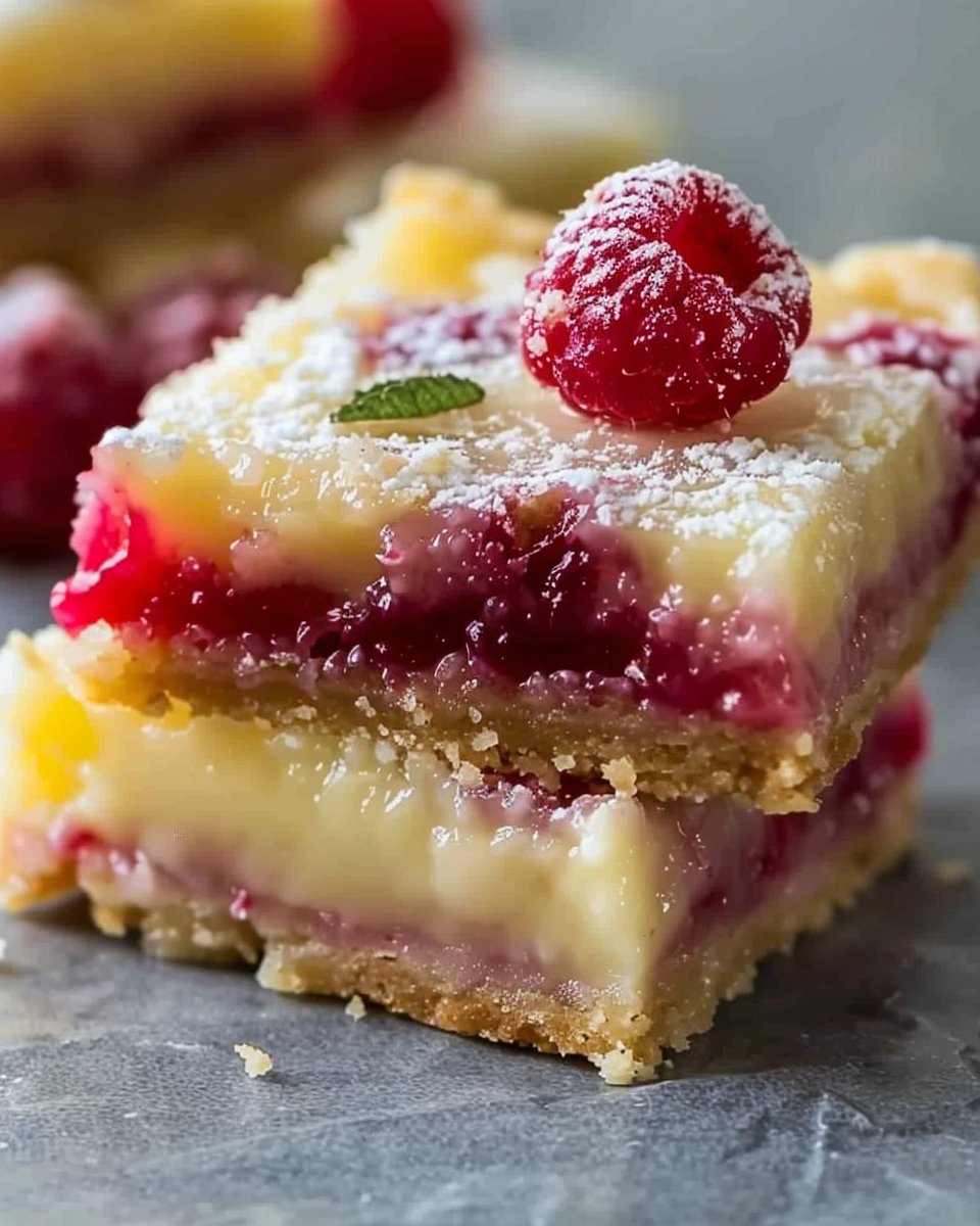 Raspberry Lemonade Bars
