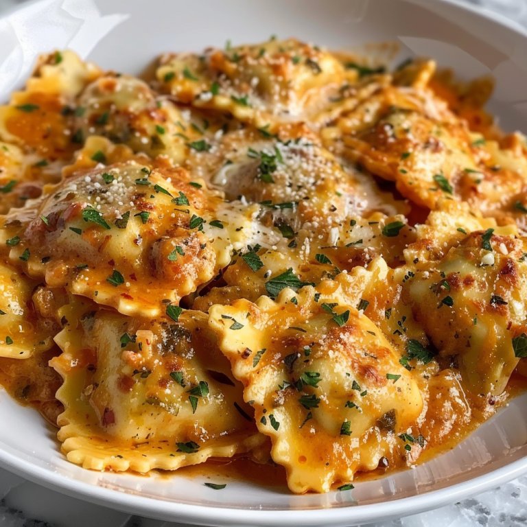 Crockpot Million Dollar Ravioli