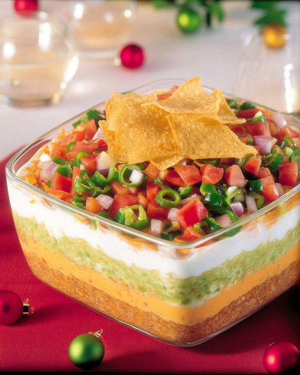 Trempette étagée style nachos