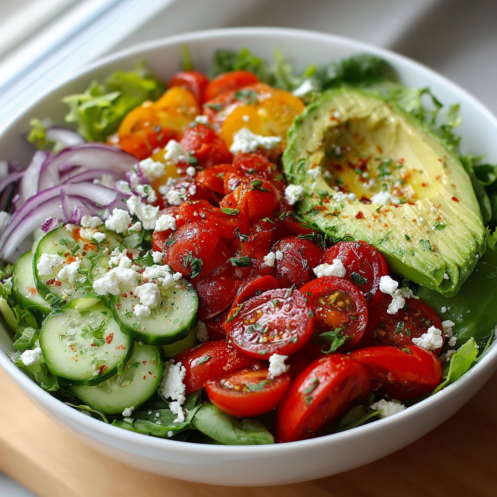 Vibrant Spring Salad with Avocado