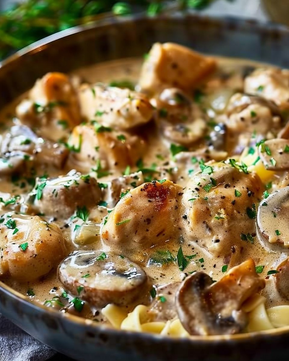 Chicken Stroganoff