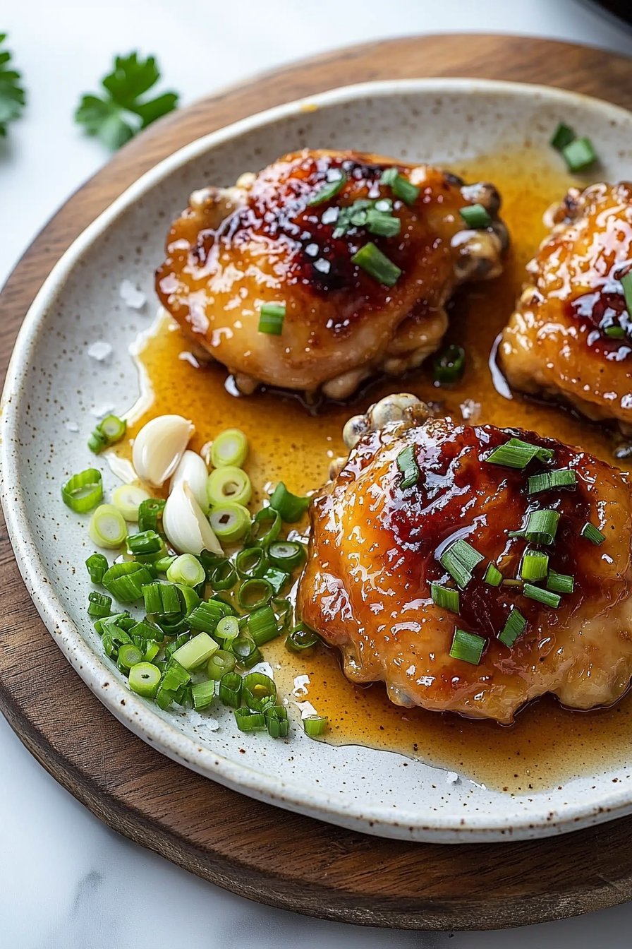 Quick One-Pan Honey Garlic Chicken