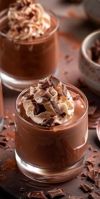 Mousse au chocolat au lait