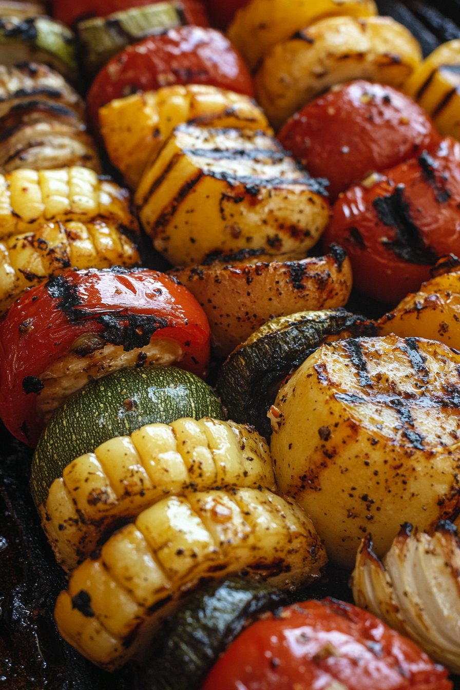 Tasty Grilled Veggies with Marinade