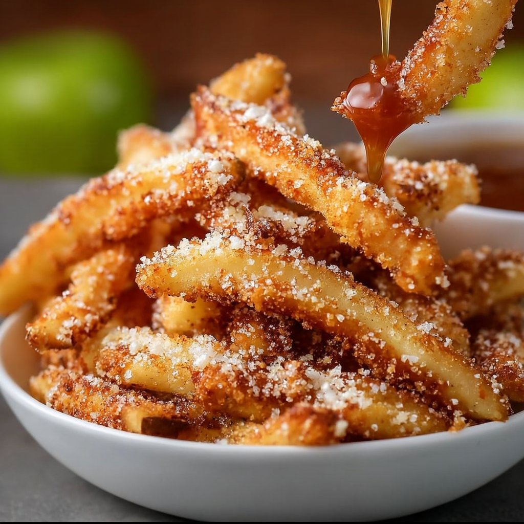 Crispy Air Fryer Apple Fries