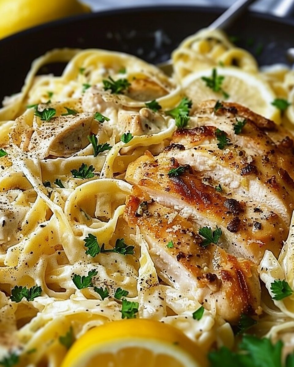 Lemon Chicken Pasta 2 Lemon Chicken Pasta