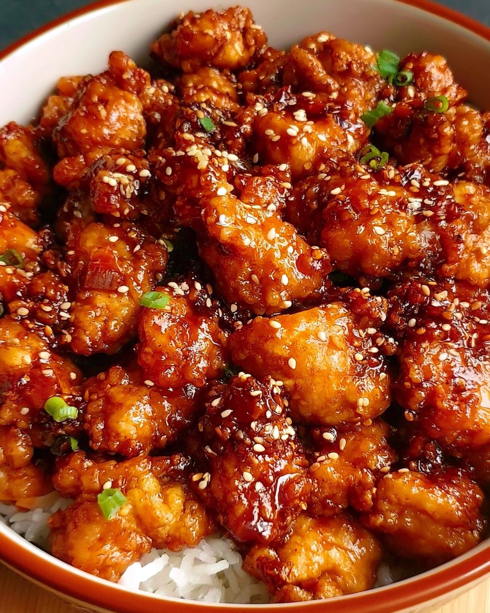 Crispy Sesame Chicken