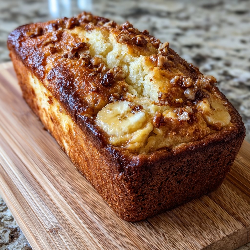 Brown Butter Banana Ricotta Bread