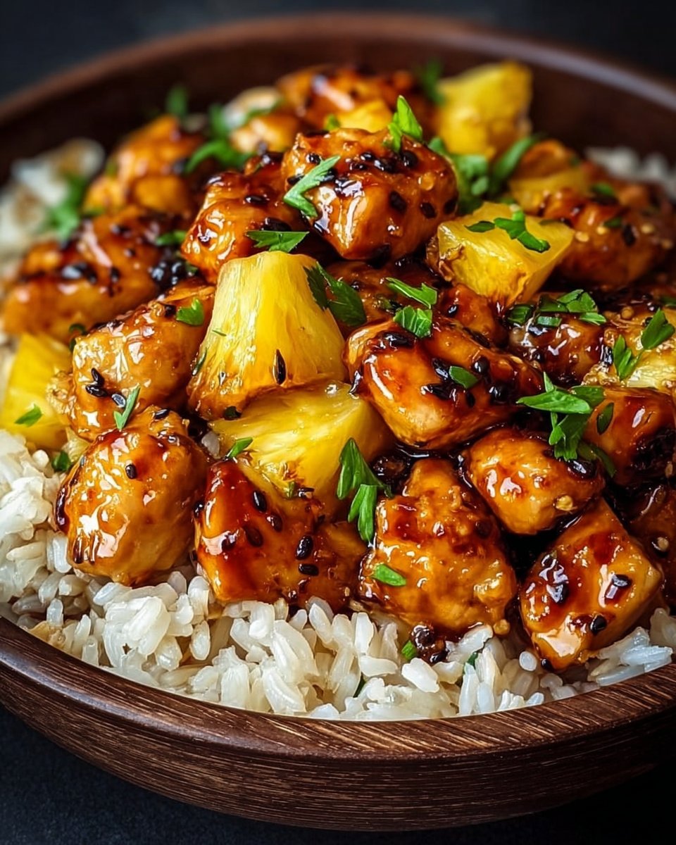 Pineapple Chicken and Rice