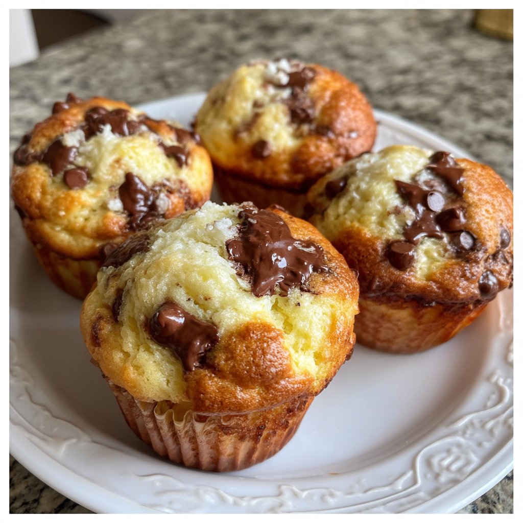 Ricotta Chocolate Chip Muffins