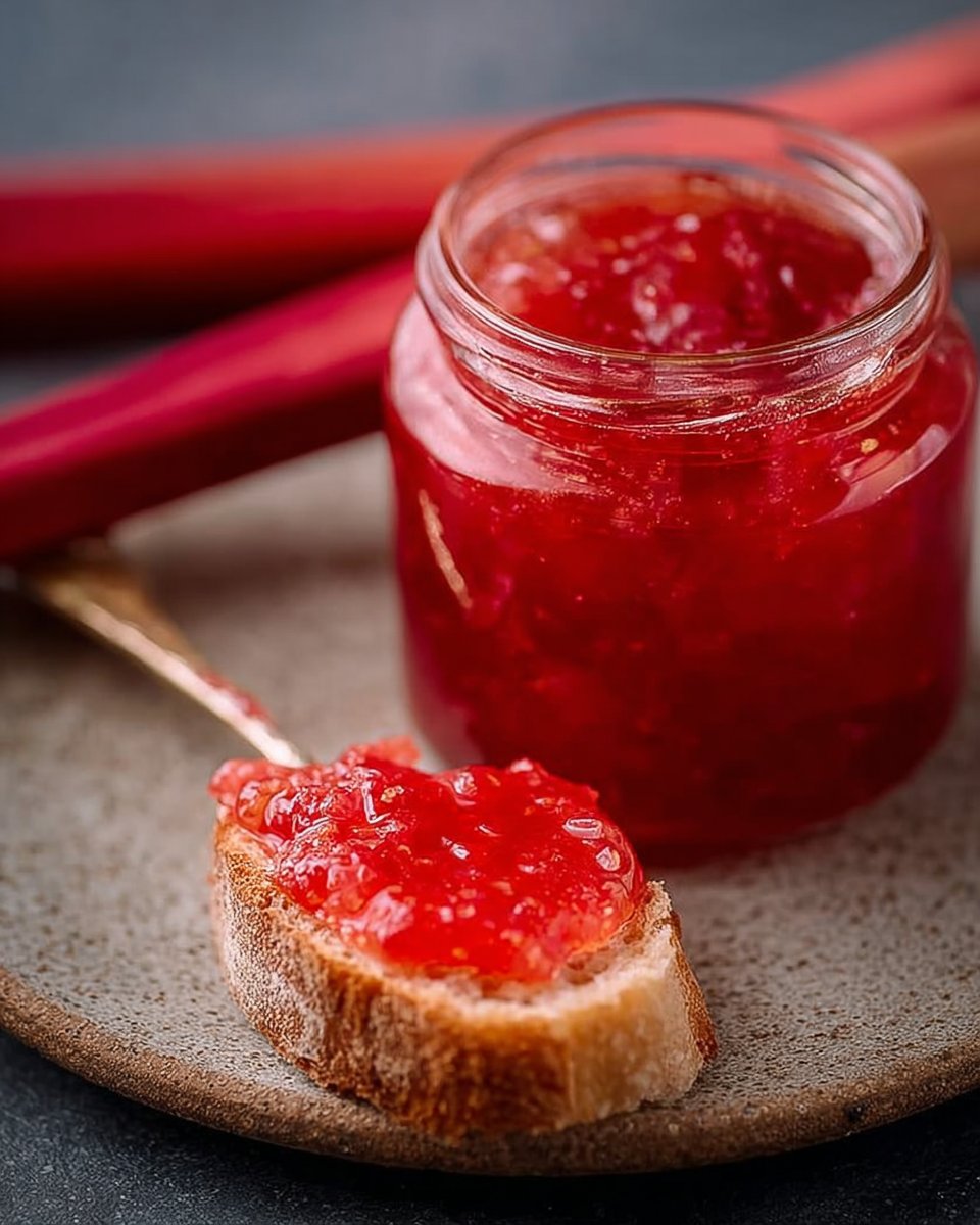 Perfect Rhubarb Jam
