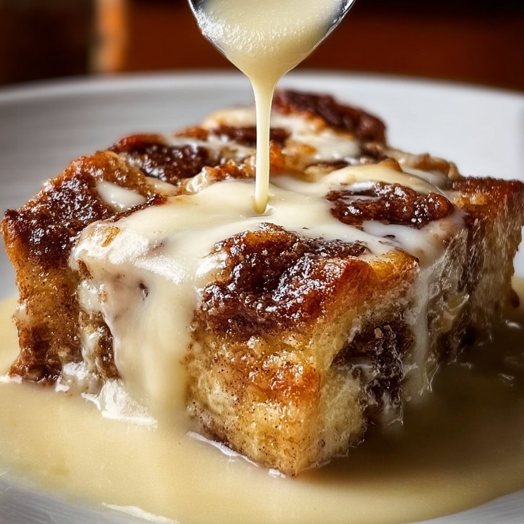 Cinnamon Roll Bread Pudding