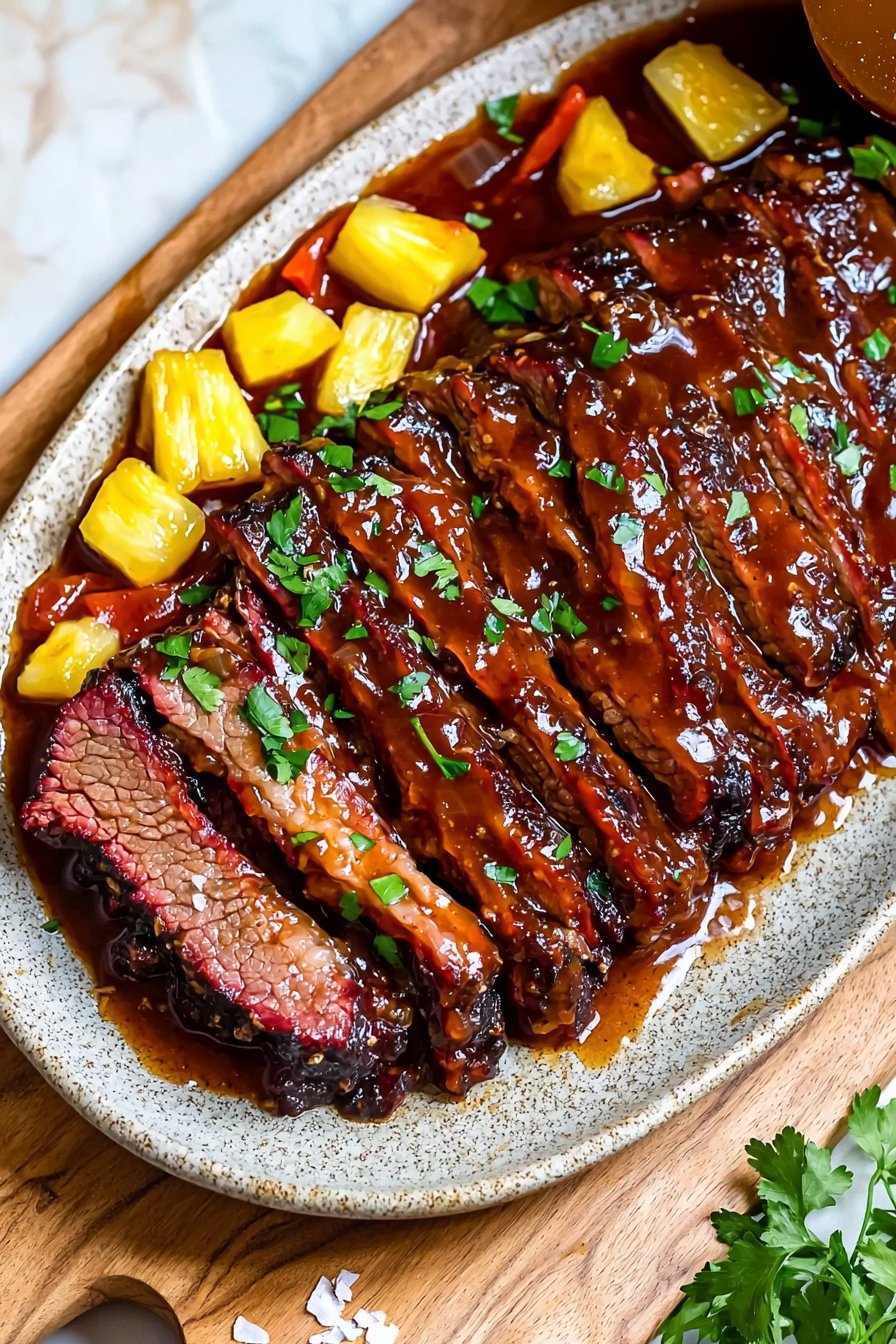 Sweet and Sour Brisket