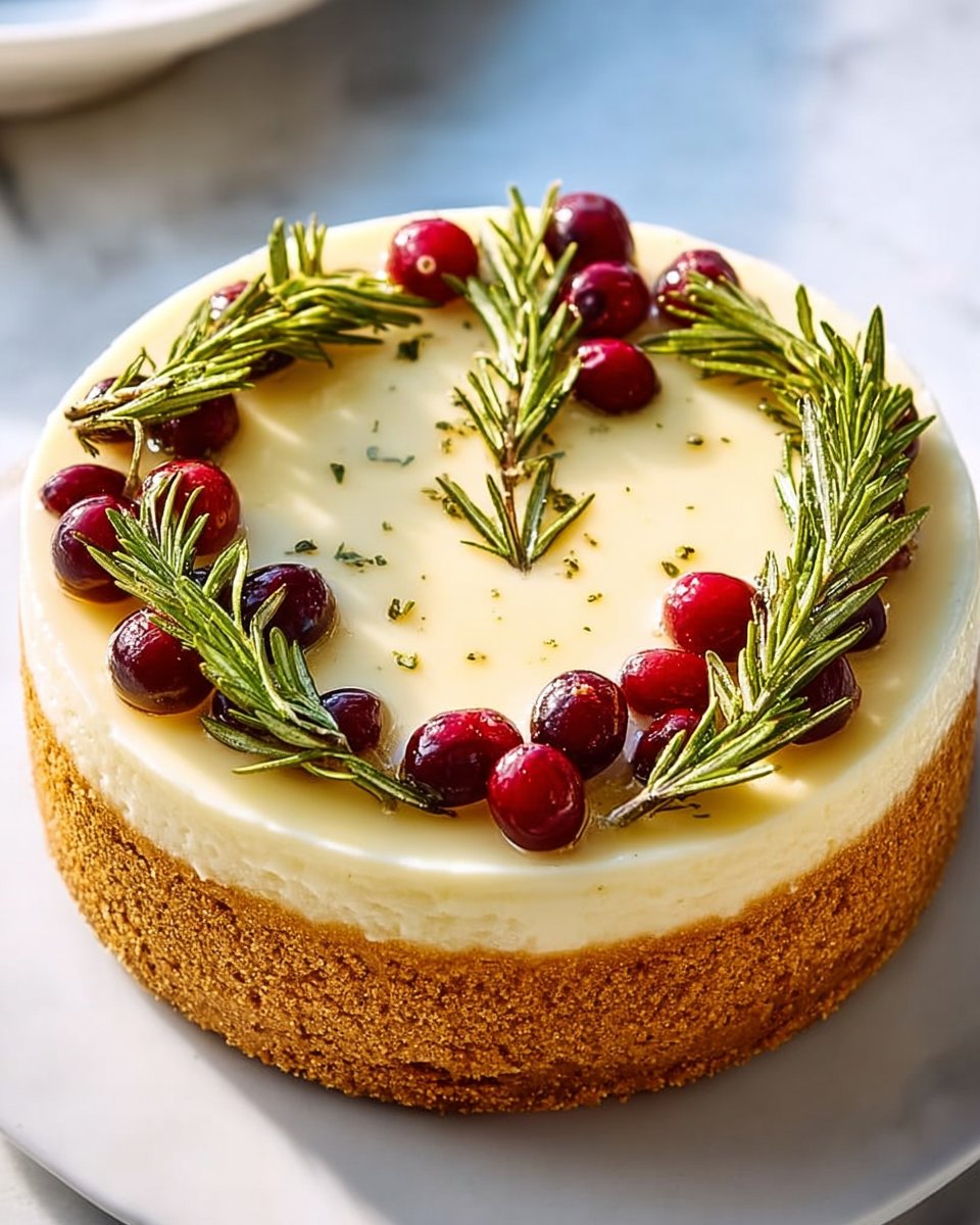 Eggnog Cheesecake