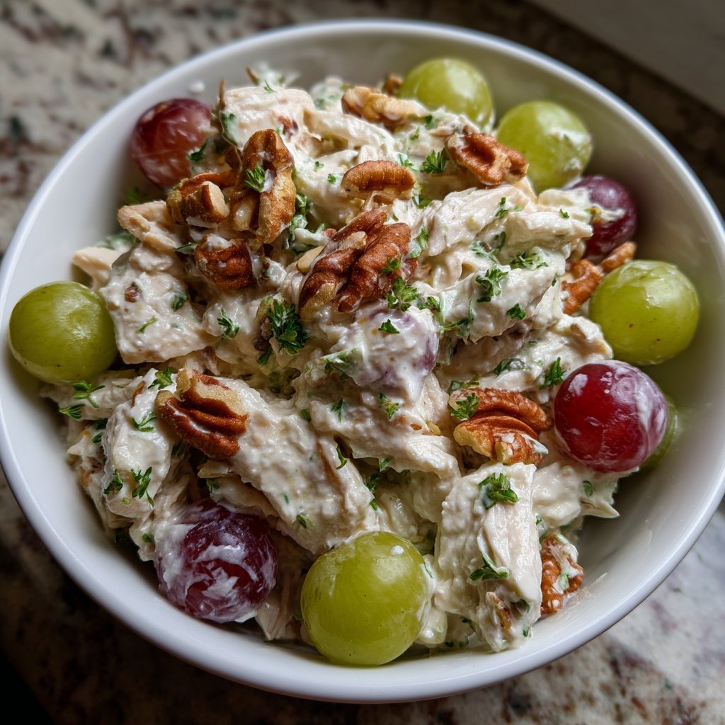Greek Yogurt Chicken Salad with Grapes 3 Greek Yogurt Chicken Salad with Grapes