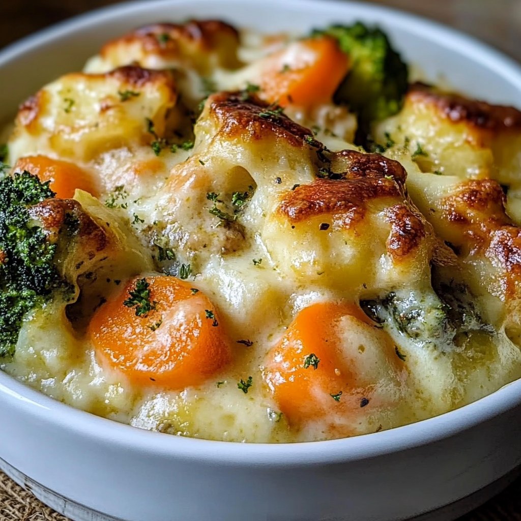 Creamy Winter Vegetable Casserole