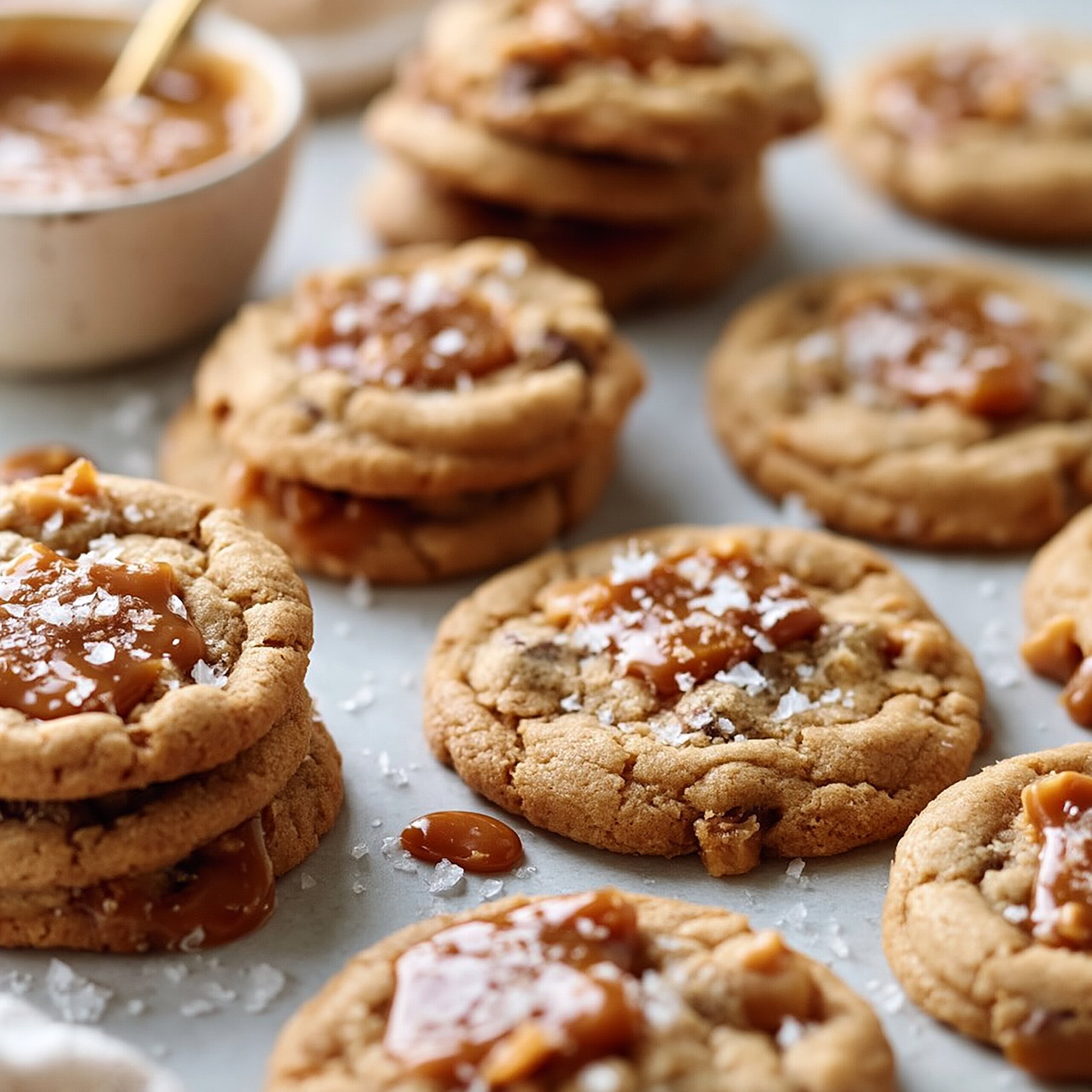 Salted Caramel Cookie Recipe: Chewy & Irresistible
