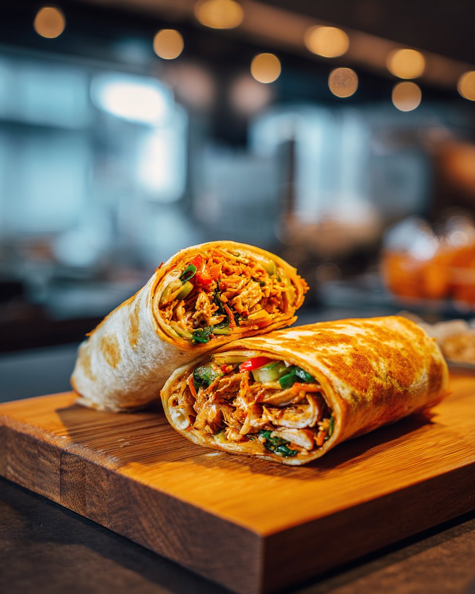 Sweet Chili Chicken Wraps: Easy 20-Minute Lunch or Dinner