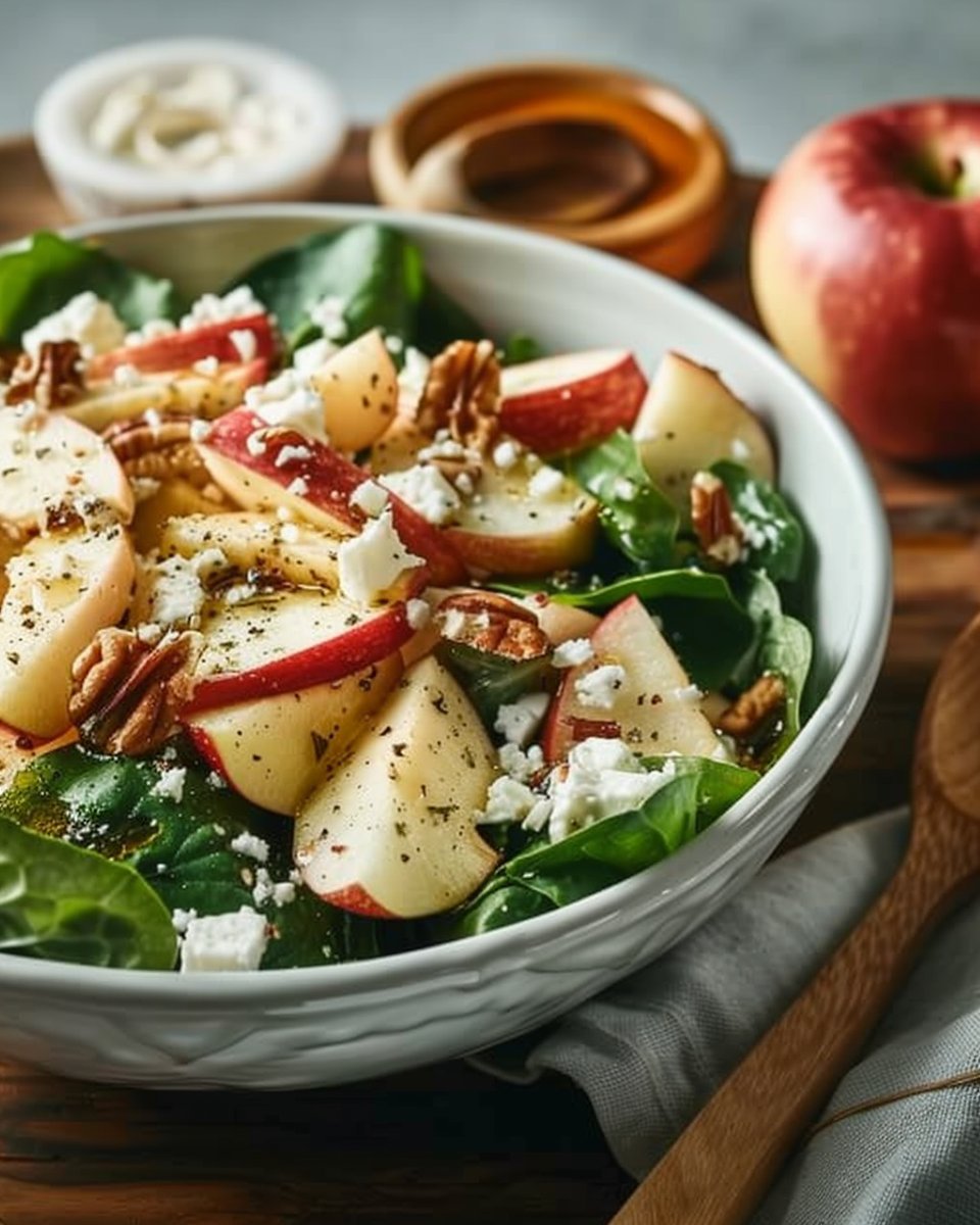 Winter Apple Feta Salad 2 Winter Apple Feta Salad
