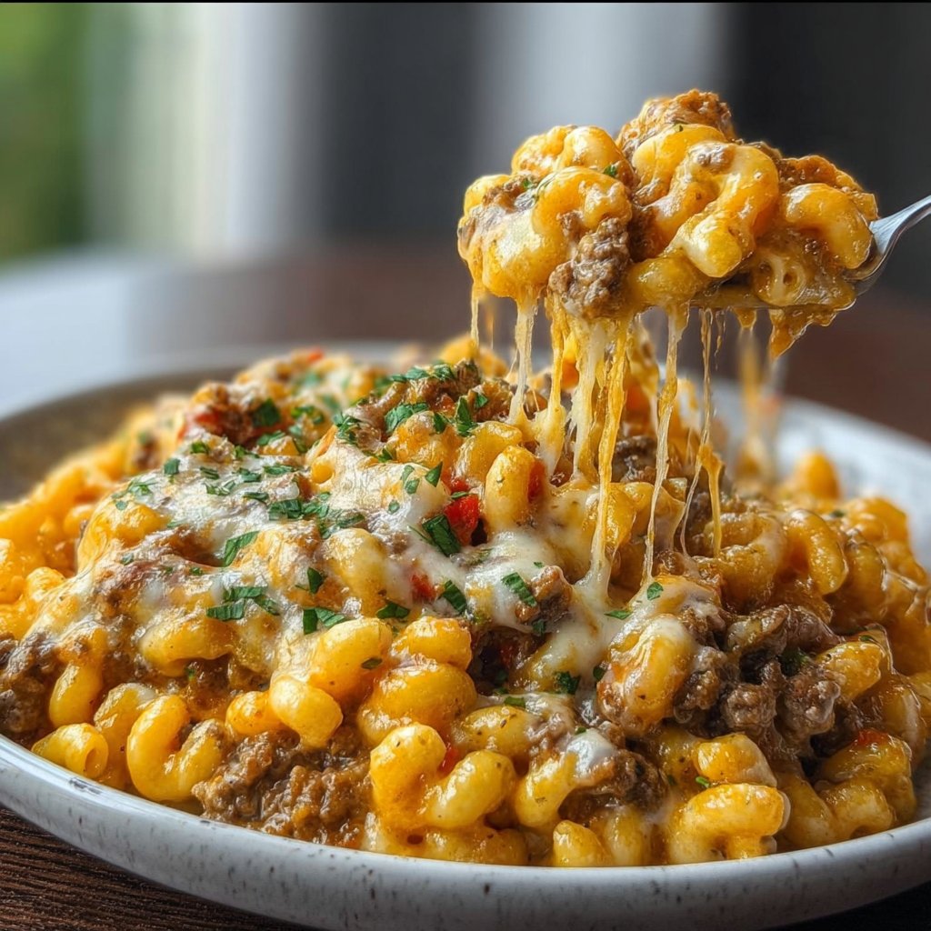 Cheese Steak Hamburger Helper