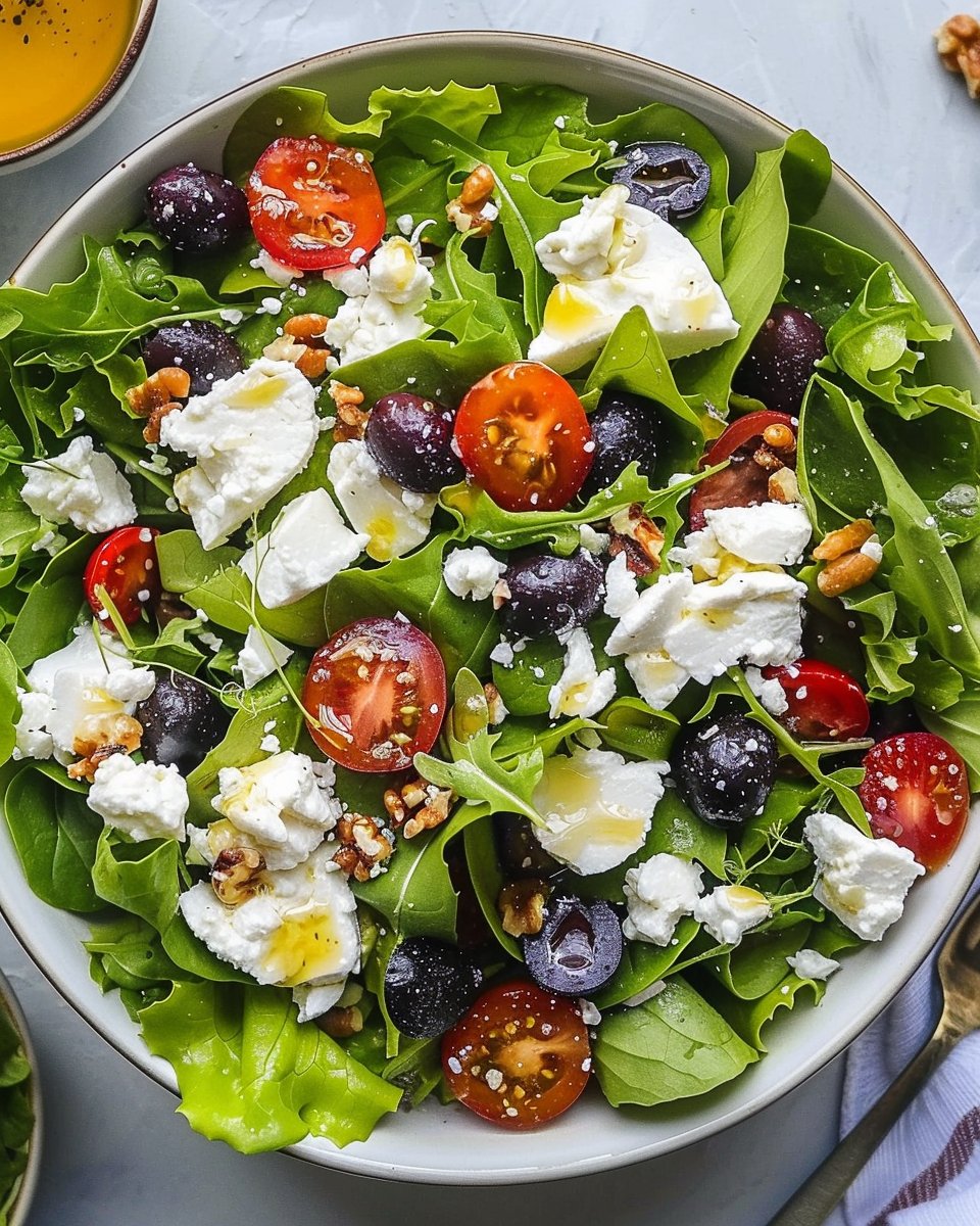 Best Easter Spring Salad with Goat Cheese