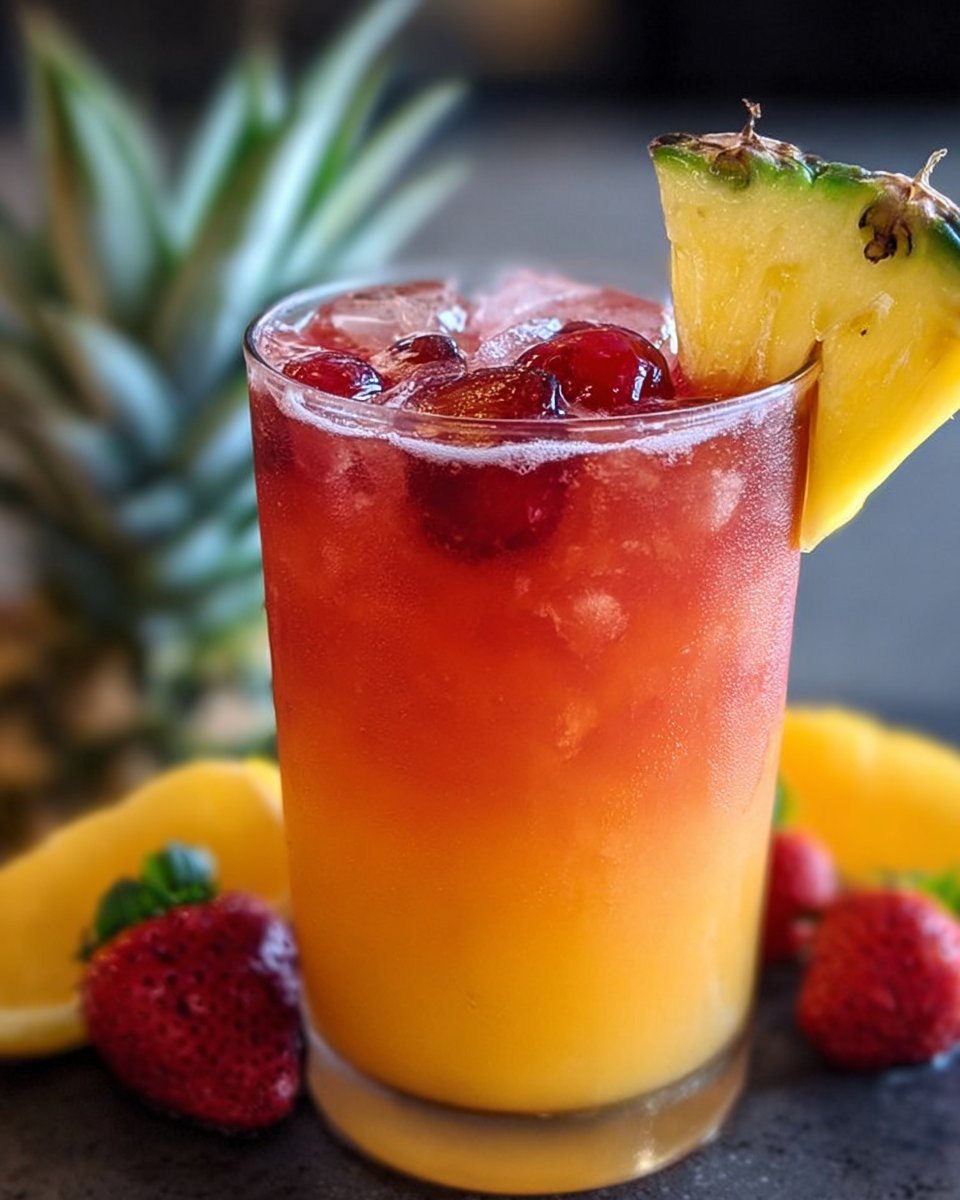 Tropical Fruit Mocktail