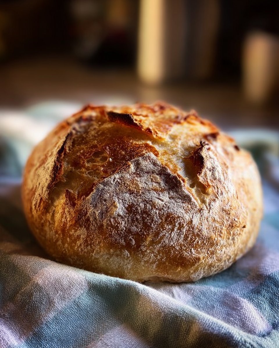 Easy No-Knead Artisan Bread