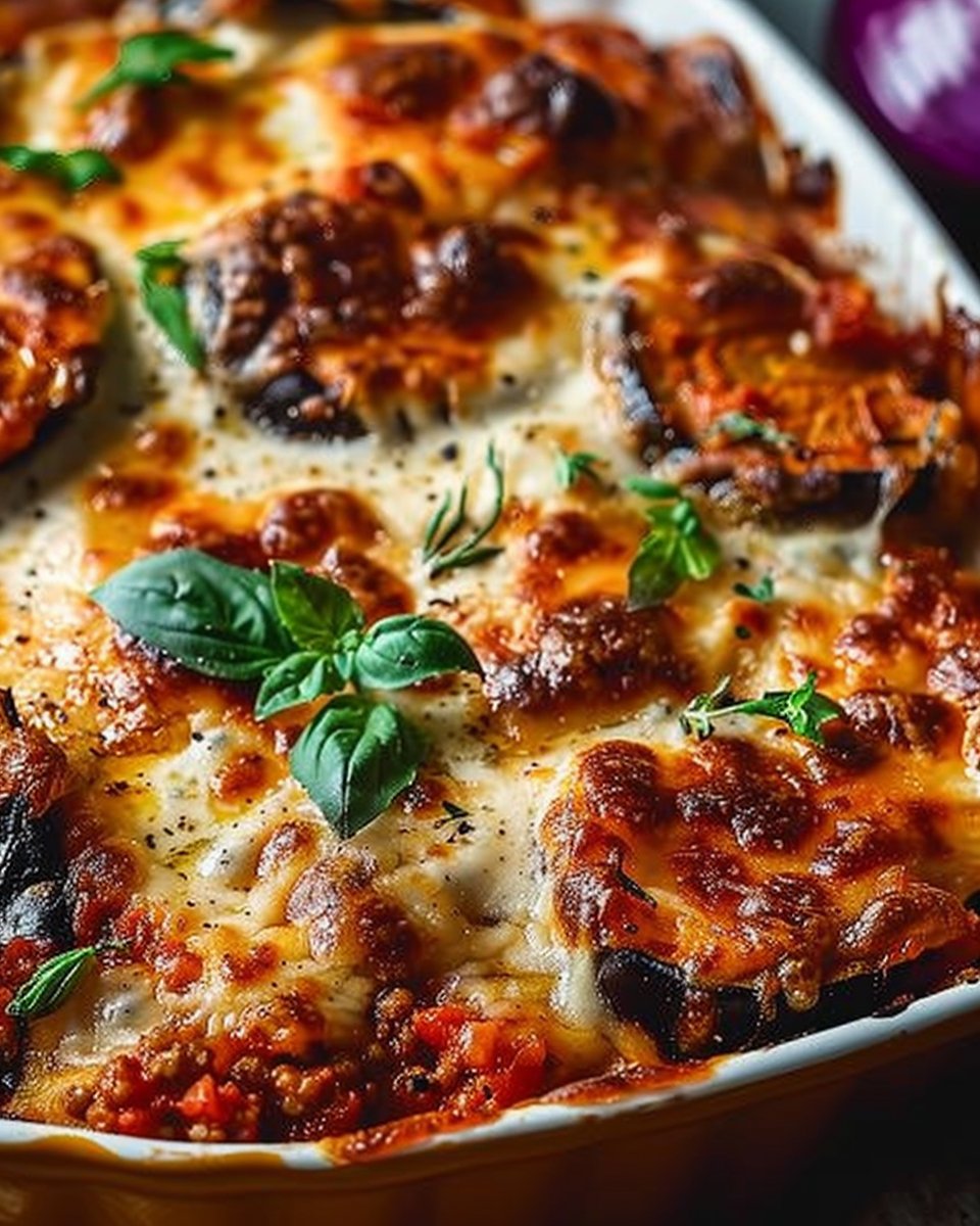 Eggplant Parmesan Bake with Ground Meat: Comfort Food Reinvented