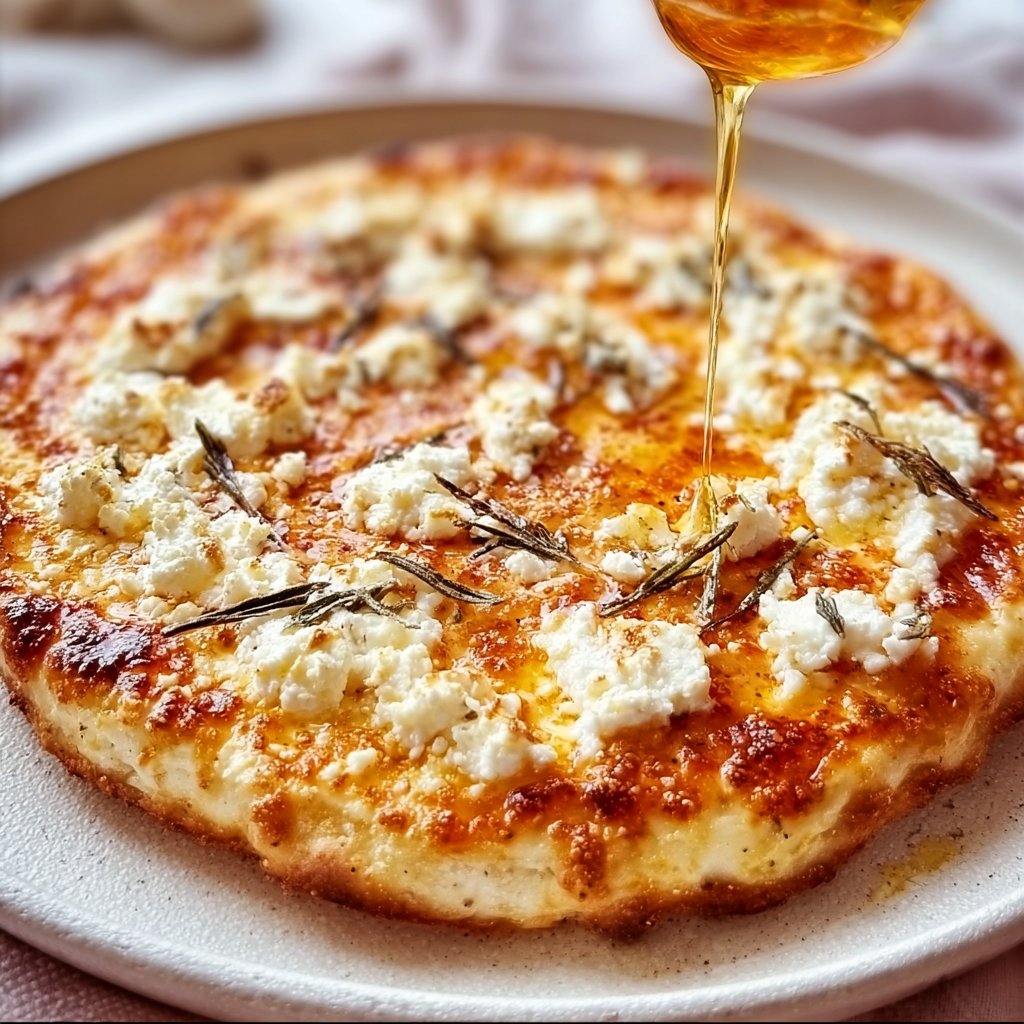 Hot Honey Ricotta Pizza