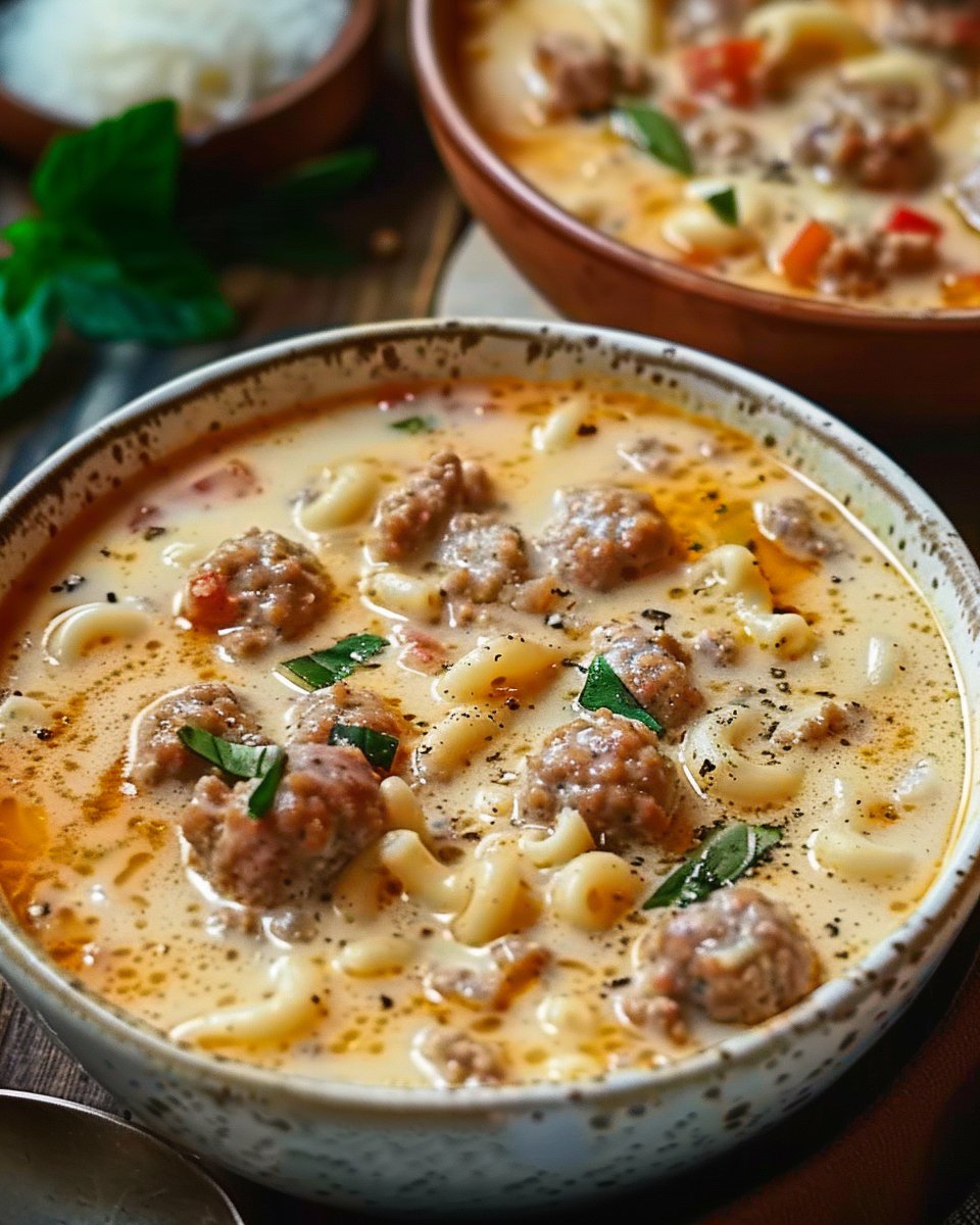 Creamy Italian Sausage Soup