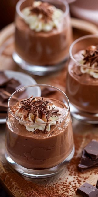 Mousse au chocolat au lait