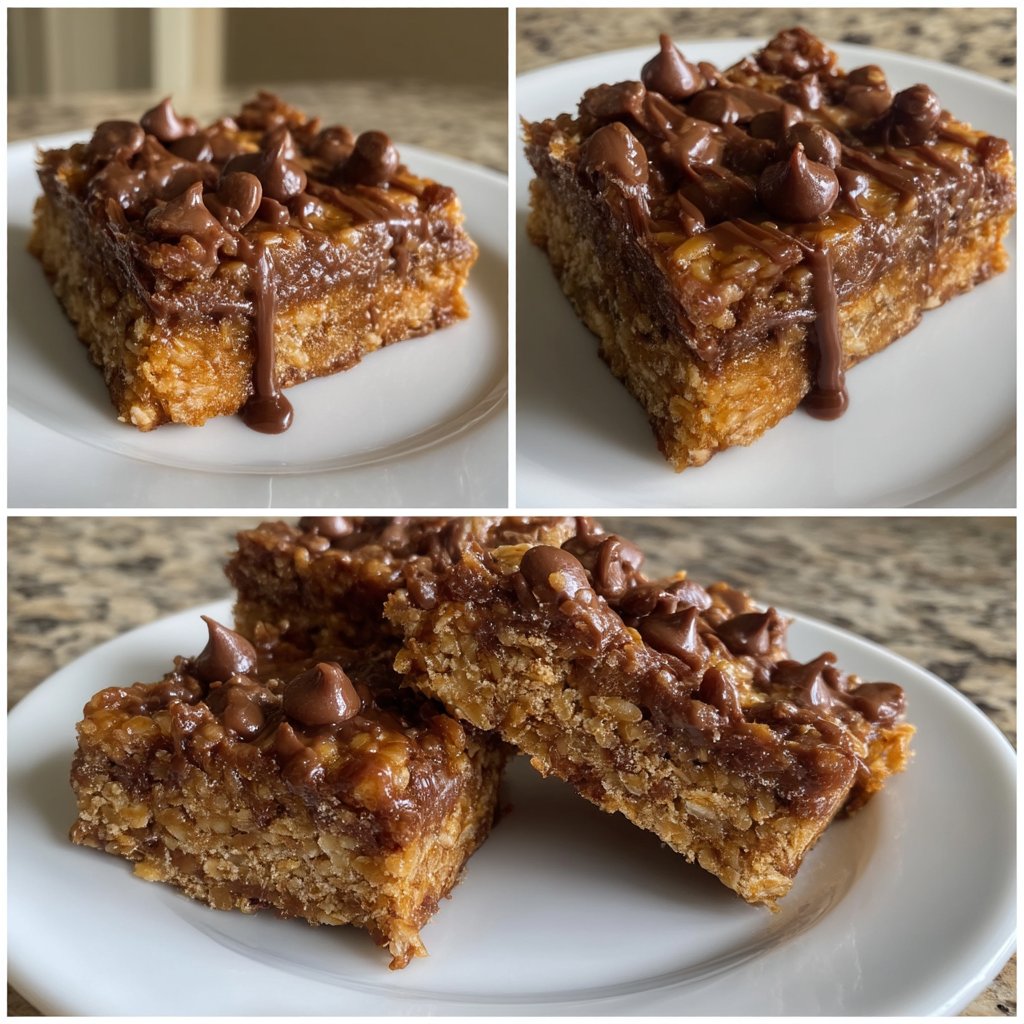 No-Bake Chocolate Peanut Butter Bars 6 No-Bake Chocolate Peanut Butter Bars