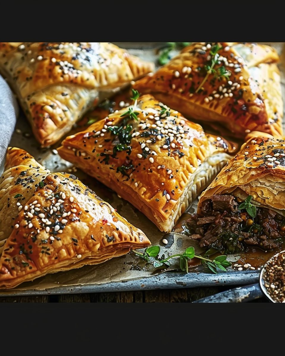 Spiced Lamb Pastry Parcels: A Bold and Flavorful Appetizer