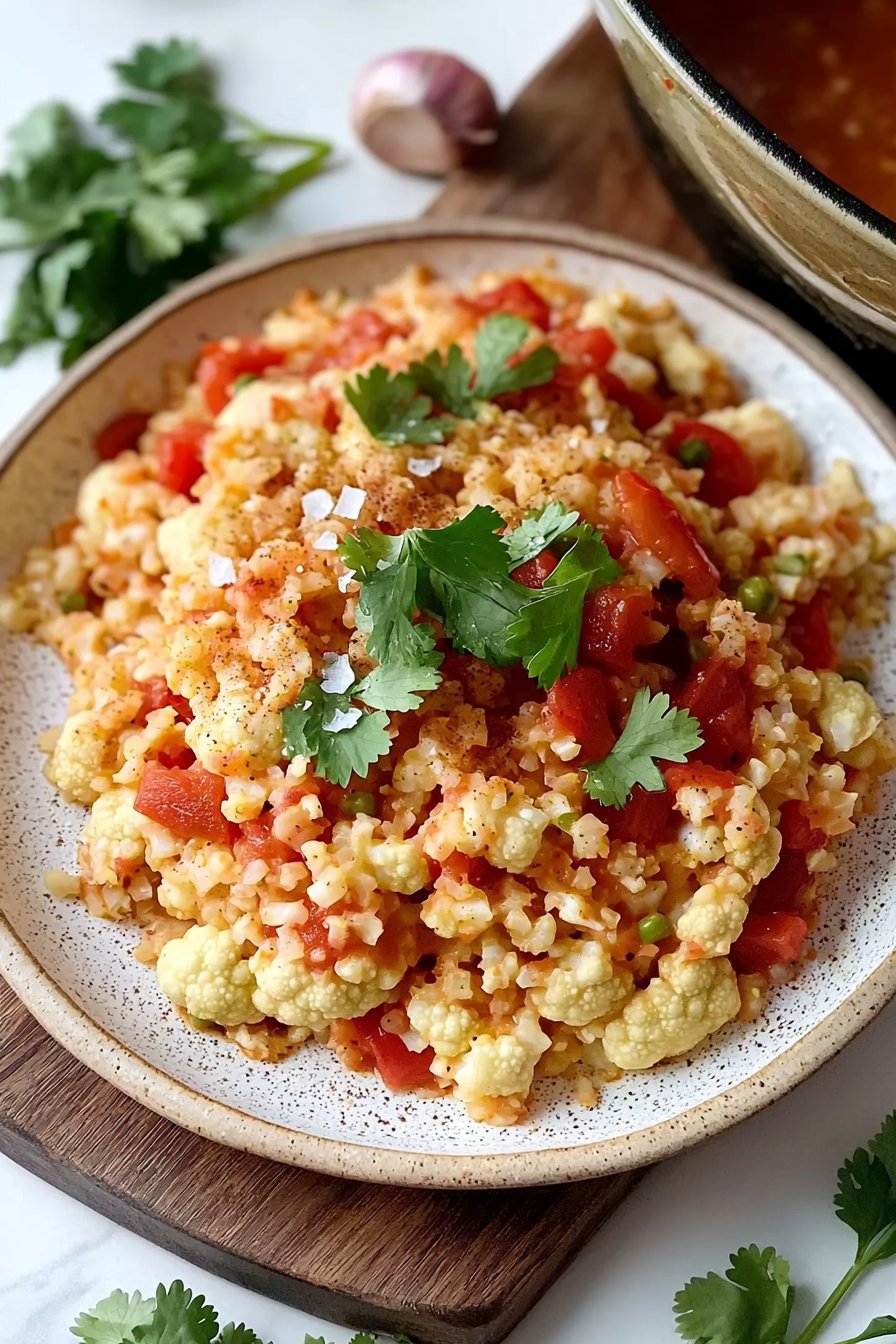 Spanish Cauliflower Rice