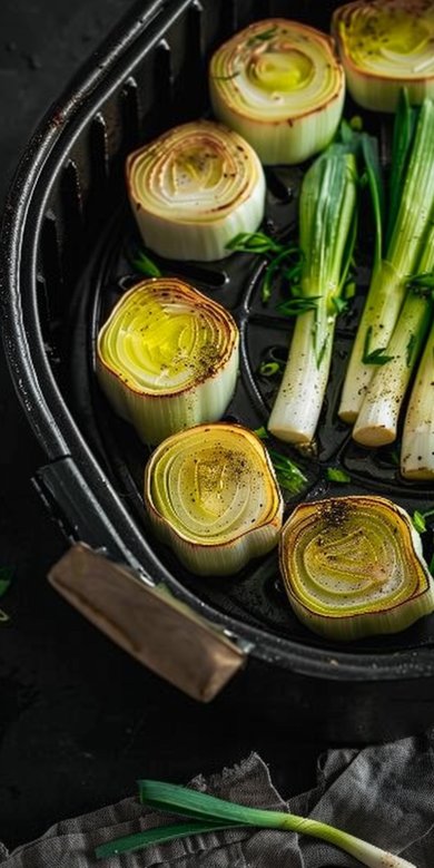 Poireaux air fryer : recette saine, simple et rapide