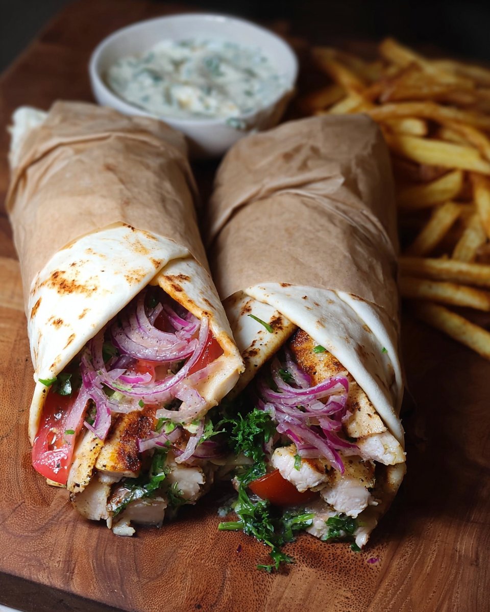 Chicken Shawarma Wrap