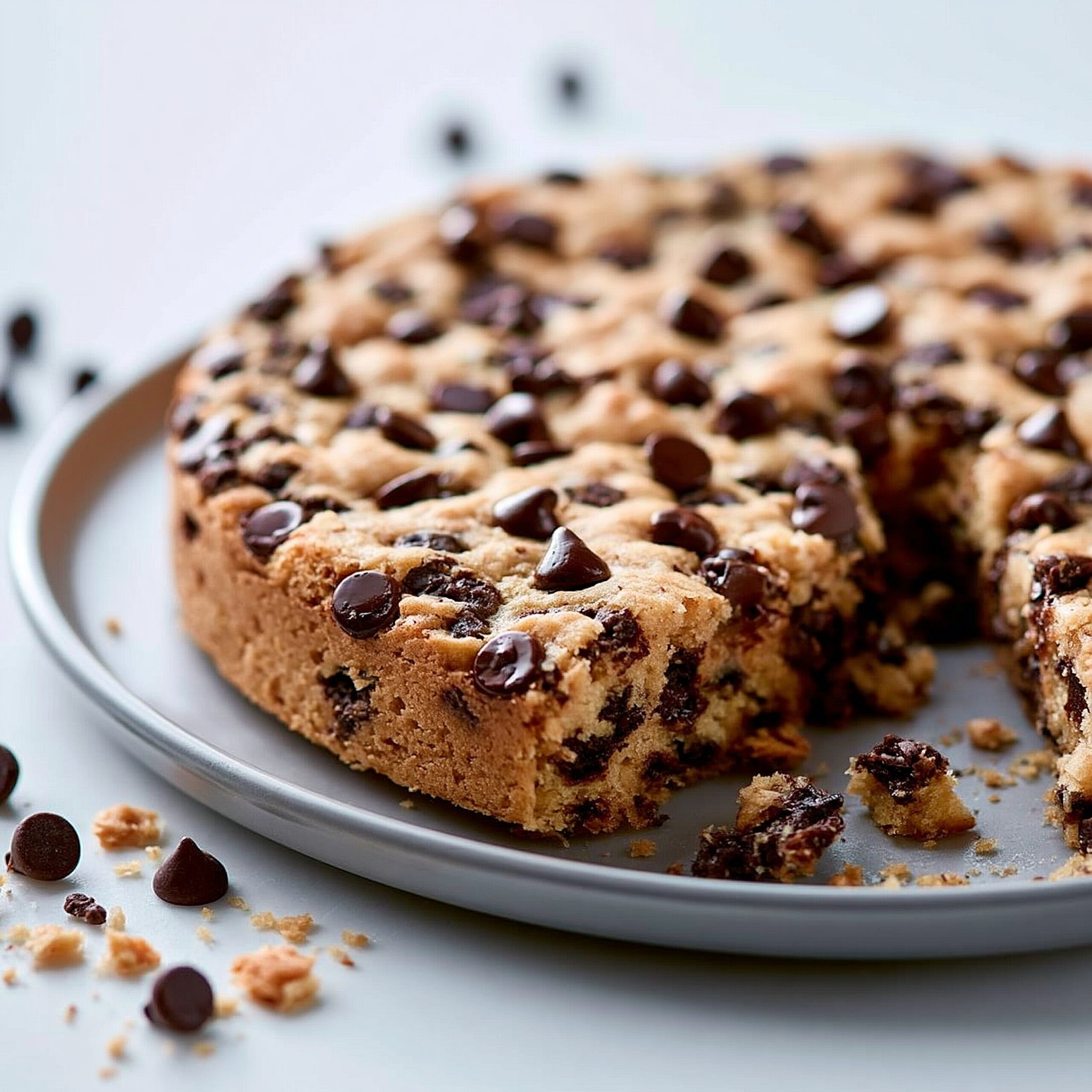 Chocolate Chip Cookie Cake