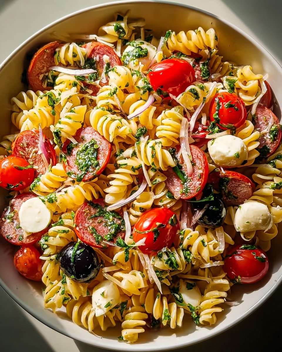 Zesty Italian Pasta Salad