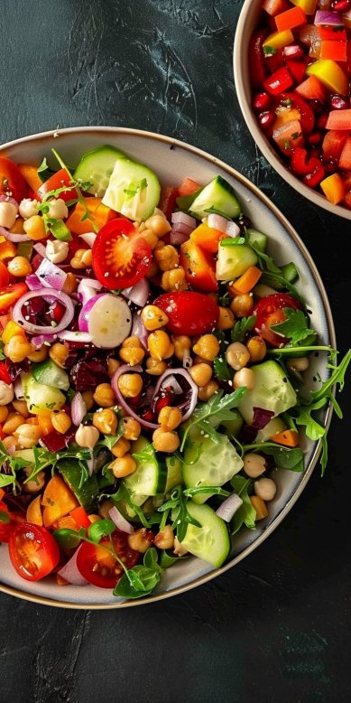 Salade protéinée perte de poids