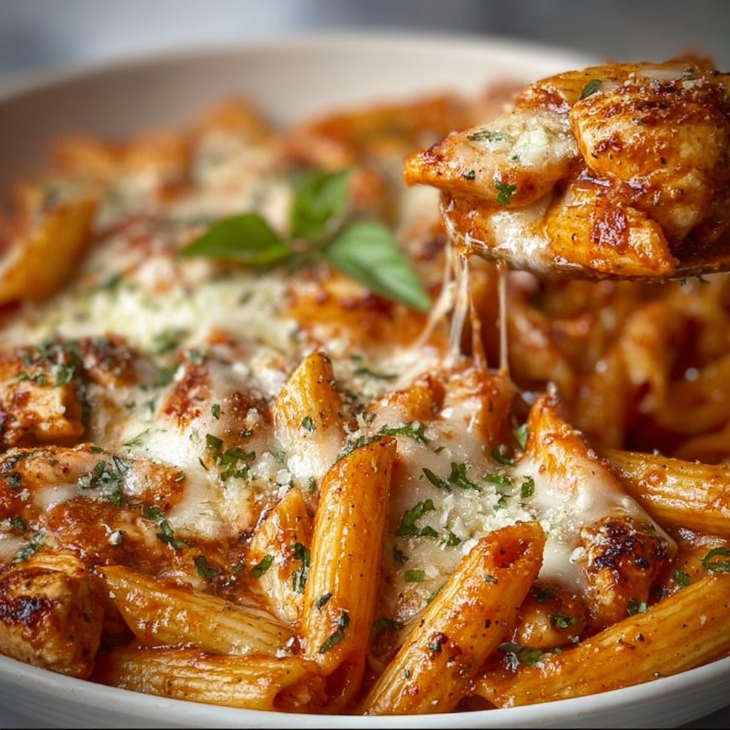 One-Pot Chicken Parmesan Pasta