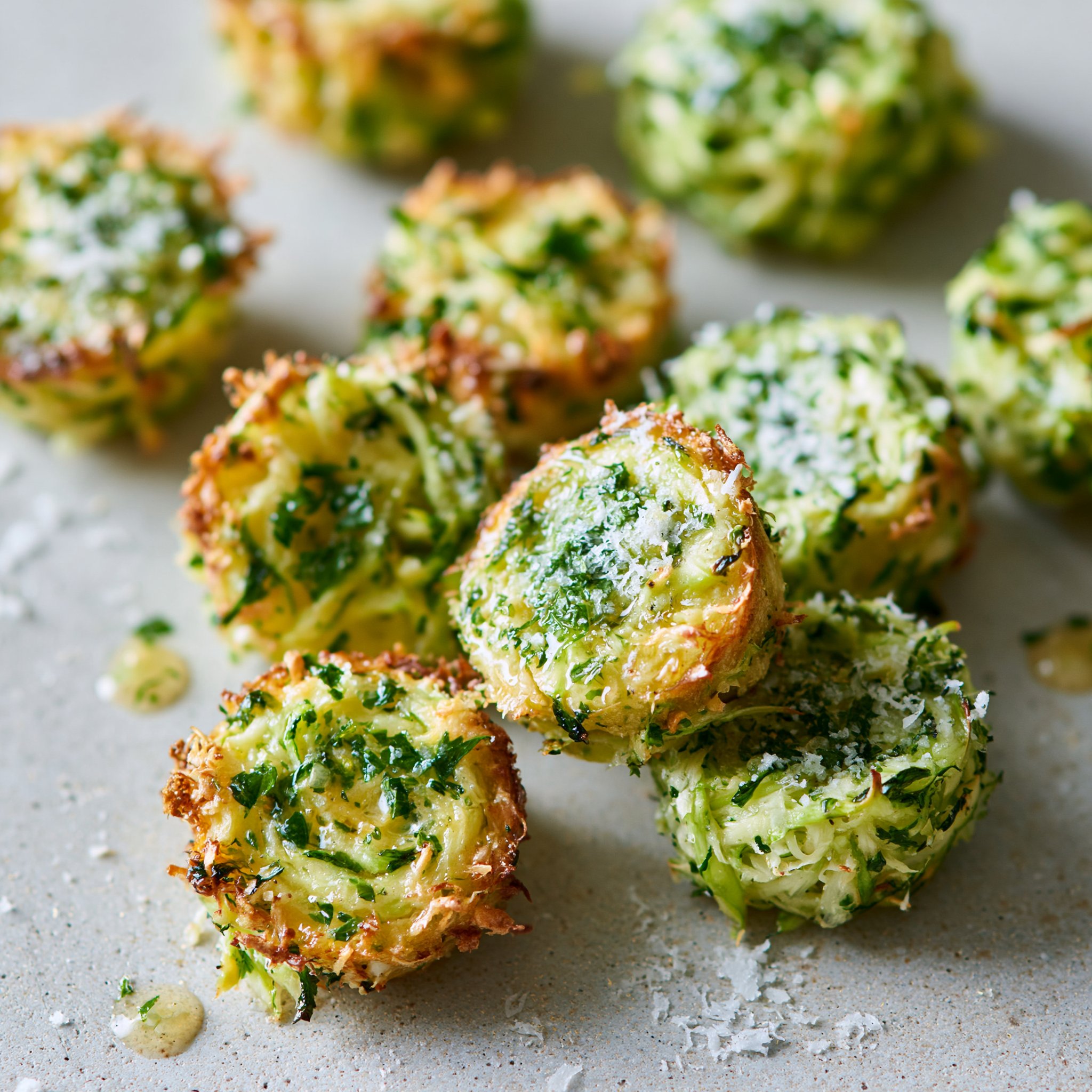 Zucchini Garlic Bites