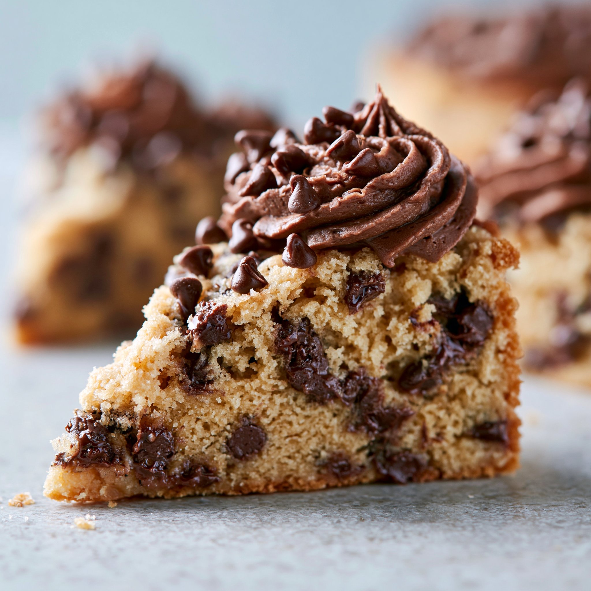 Chocolate Chip Cookie Cake