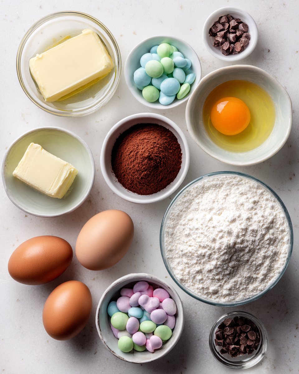 Spring Brownies