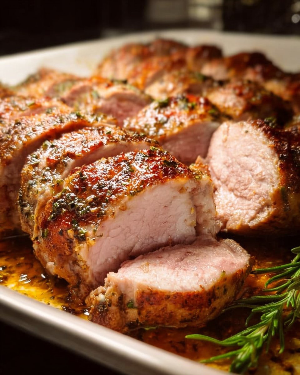Schweinefilet im Backofen saftig