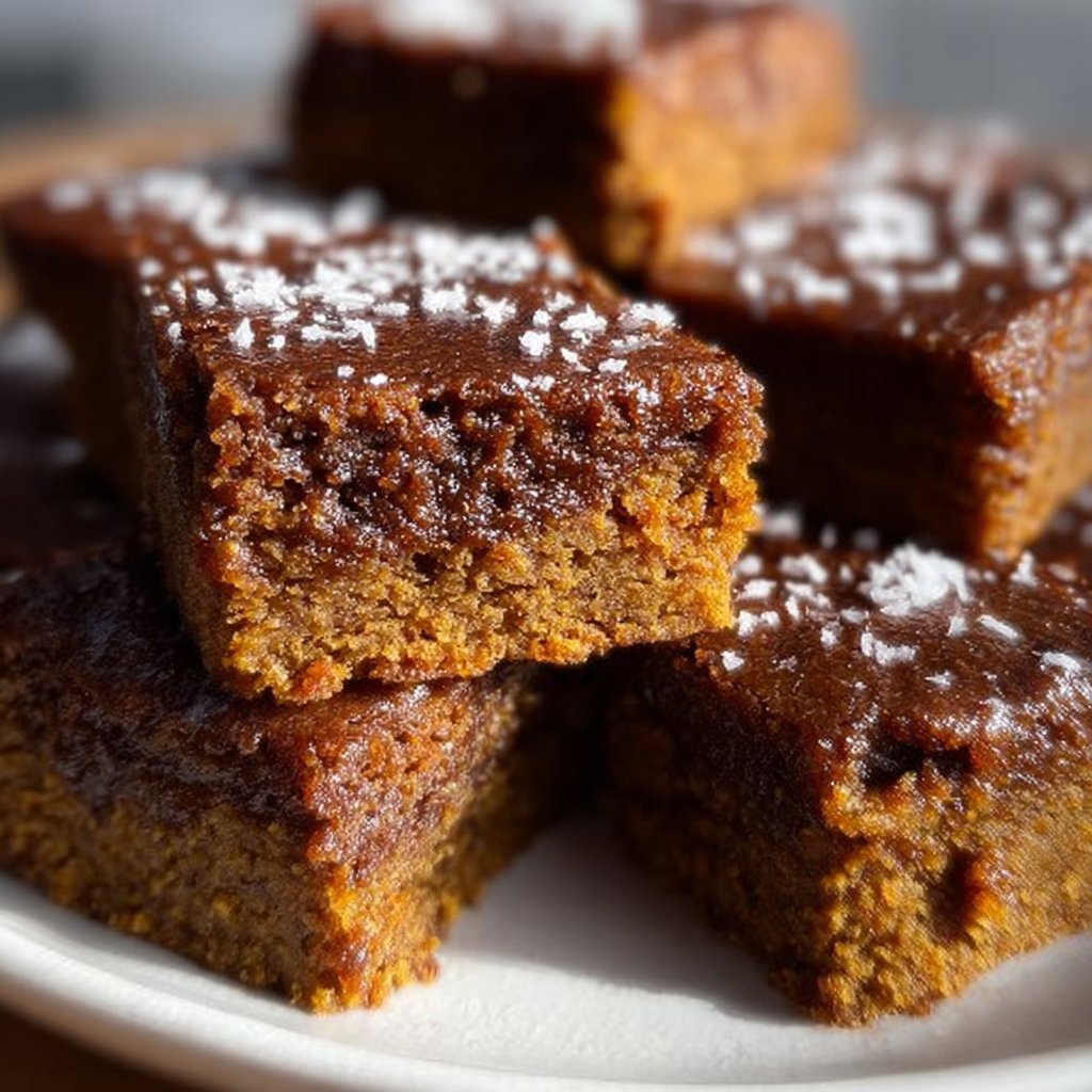 Gingerbread Cookie Bars