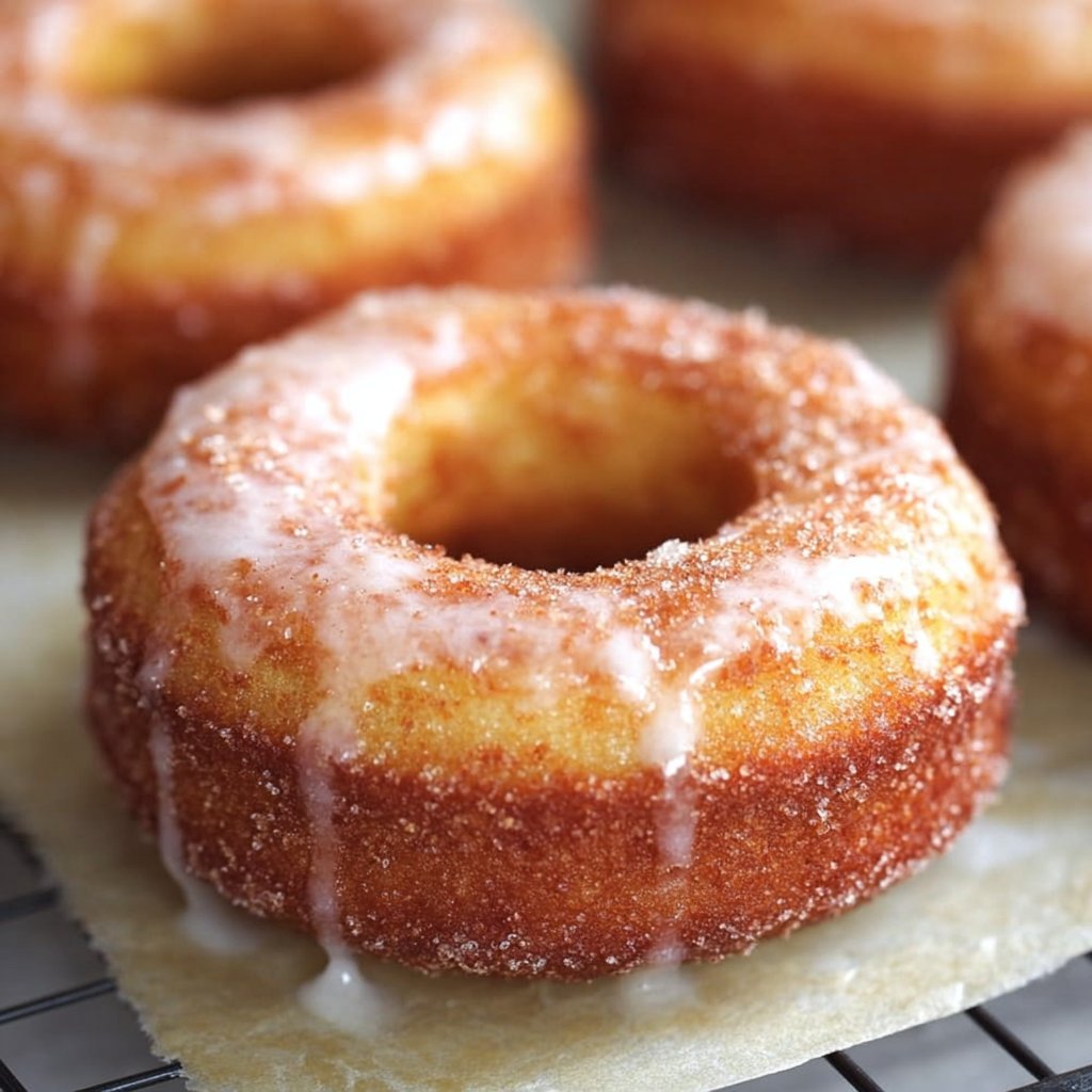 Gluten Free Vanilla Donuts Recipe