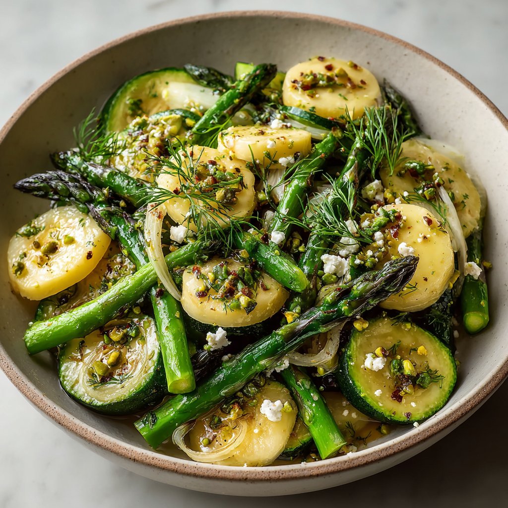 Sautéed Spring Vegetable Salad