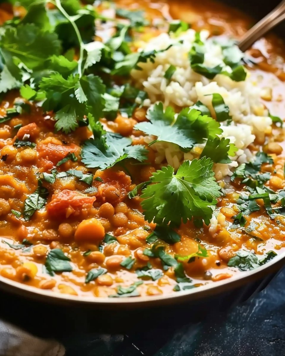 Creamy Coconut Lentil Curry