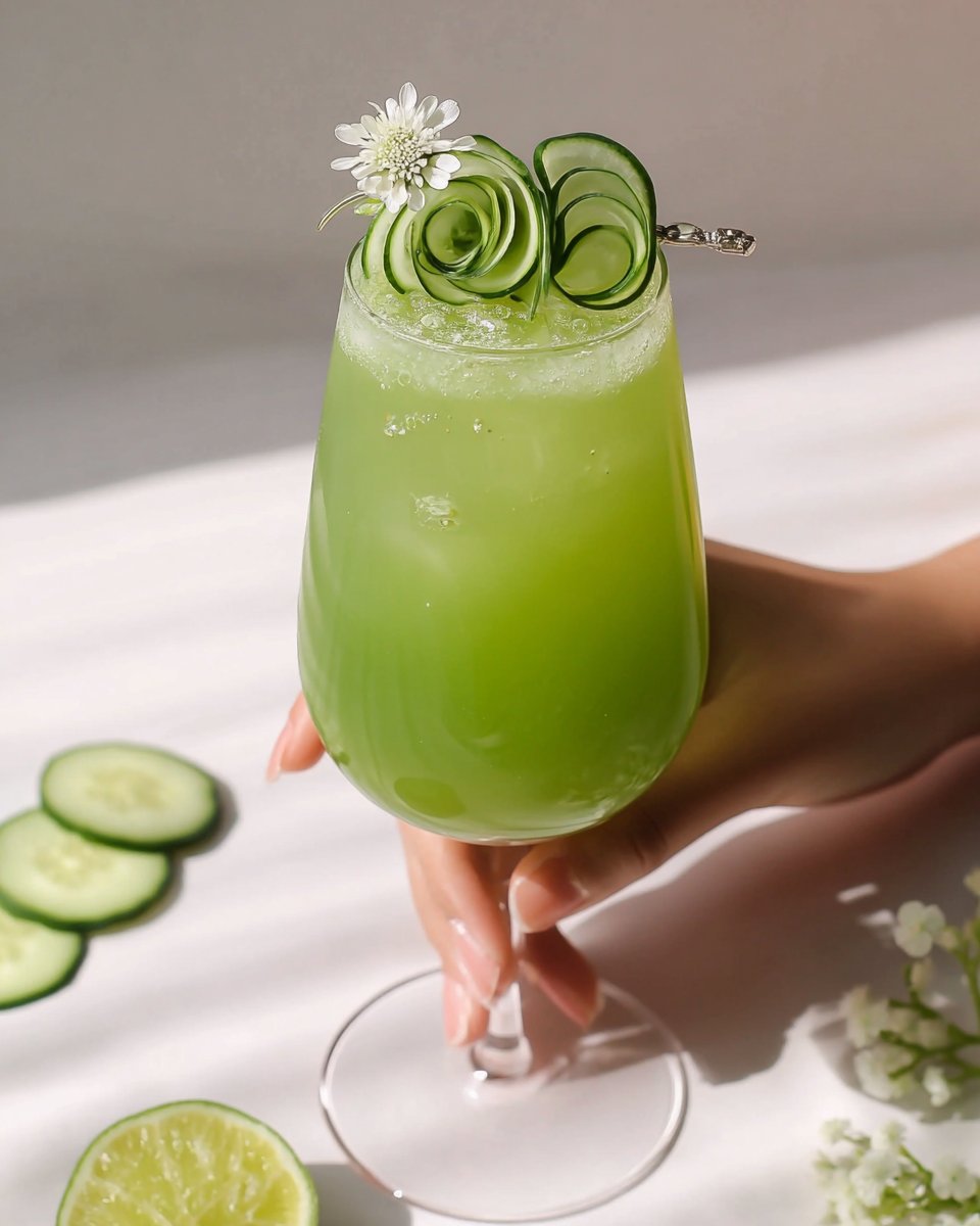Cucumber Spritz Mocktail