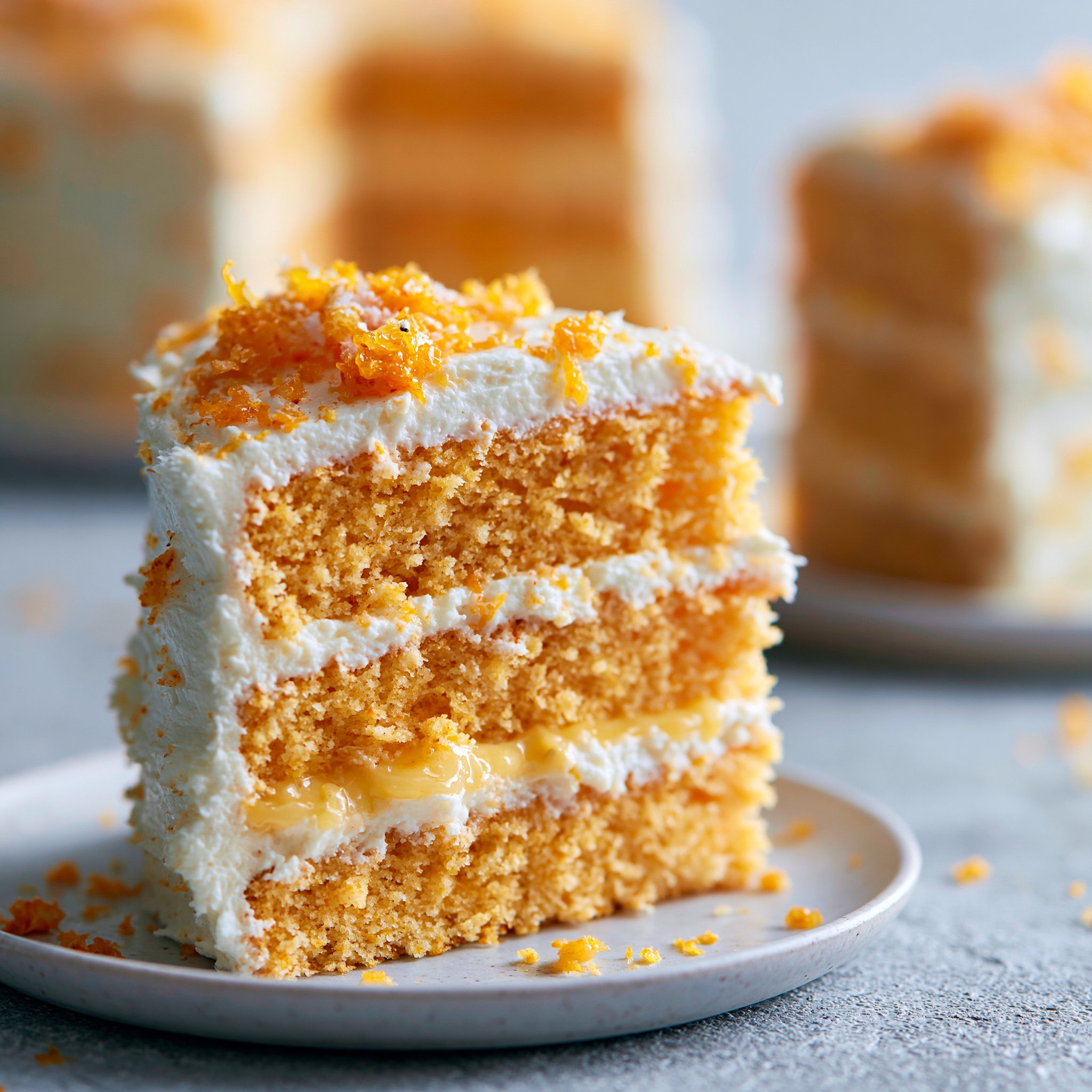 Orange Creamsicle Cake